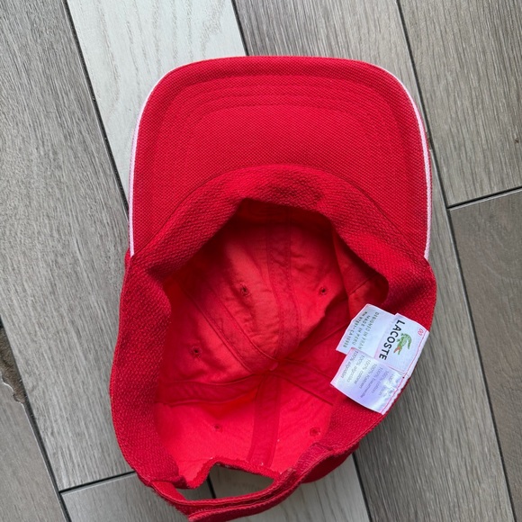 Lacoste Kids Red Cap - Picture 3 of 6